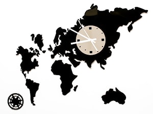 Zegar ścienny Mapa. - zdjęcie od 4FunDesign