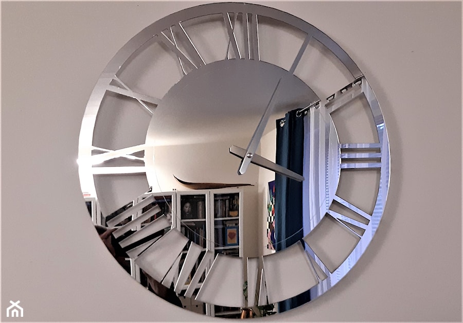 Zegar ścienny lustro - zdjęcie od 4FunDesign