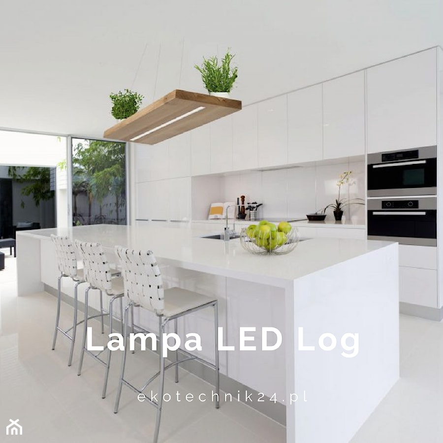 Lampa wisząca LED Log - zdjęcie od 4FunDesign