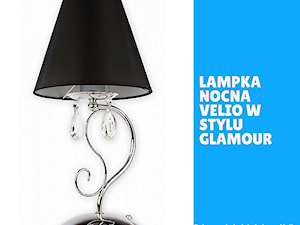 Velio - lampy w stylu glamour.