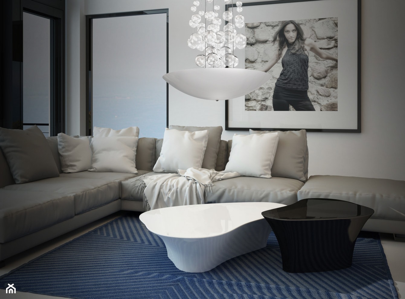 Lampa Perla bianco. - zdjęcie od 4FunDesign - Homebook