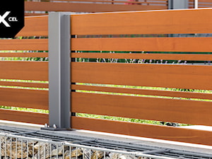 Drewnopodobne ogrodzenie aluminiowe - zdjęcie od XCEL Ogrodzenia