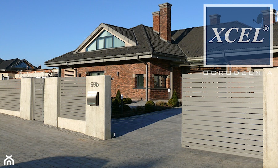 XCEL Horizon - nowoczesne ogrodzenie aluminiowe - zdjęcie od XCEL Ogrodzenia