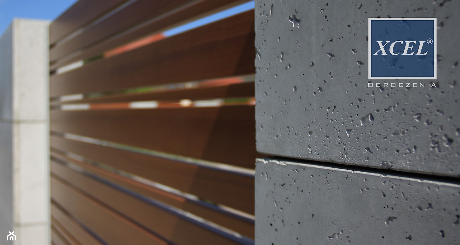 Ogrodzenie Aluminiowe Warszawa Horizon Wood - zdjęcie od XCEL Ogrodzenia - Homebook
