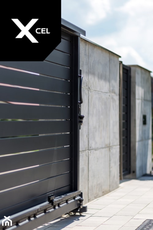 Nowoczesne ogrodzenie aluminiowe Arete Horizon - zdjęcie od XCEL Ogrodzenia - Homebook