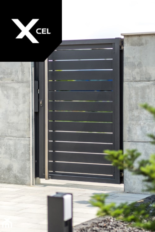 Nowoczesne ogrodzenie aluminiowe Arete Horizon - zdjęcie od XCEL Ogrodzenia - Homebook