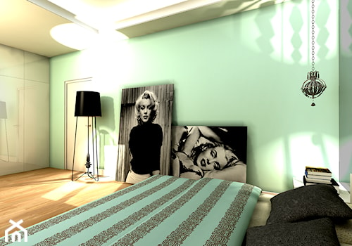 Sypialnia z Marilyn - zdjęcie od Design One Barbara Chociej