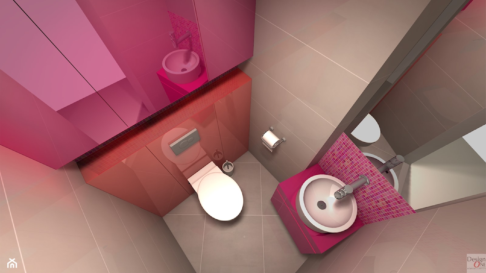 Mini WC - zdjęcie od Design One Barbara Chociej - Homebook