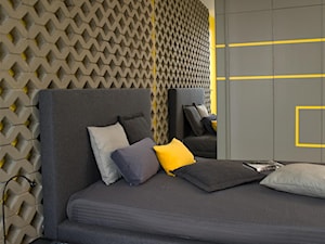 HOLA_16 - Mała sypialnia, styl nowoczesny - zdjęcie od HOLA DESIGN