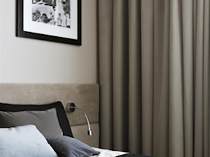 HOLA_27 - Średnia szara sypialnia, styl nowoczesny - zdjęcie od HOLA DESIGN