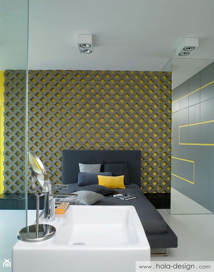 HOLA_16 - Sypialnia, styl nowoczesny - zdjęcie od HOLA DESIGN
