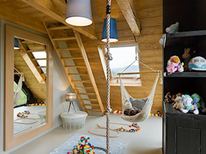 Mountain Cottage - Średni czarny szary pokój dziecka dla dziecka dla chłopca dla dziewczynki, styl nowoczesny - zdjęcie od HOLA DESIGN