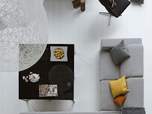 Rodzinna przestrzeń - Salon, styl nowoczesny - zdjęcie od HOLA DESIGN