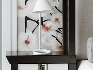 Enklawa w chmurach - Biała sypialnia, styl nowoczesny - zdjęcie od HOLA DESIGN