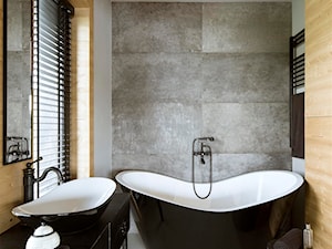 Mountain Cottage - Średnia jako pokój kąpielowy łazienka z oknem, styl nowoczesny - zdjęcie od HOLA DESIGN