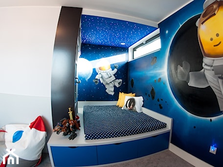 Aranżacje wnętrz - Pokój dziecka: pokój chłopca Kosmos z Lego - konkurs - Ewa Weber - Pracownia Projektowa. Przeglądaj, dodawaj i zapisuj najlepsze zdjęcia, pomysły i inspiracje designerskie. W bazie mamy już prawie milion fotografii!