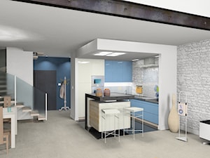 Loft299 - Kuchnia, styl industrialny - zdjęcie od BB Projekt