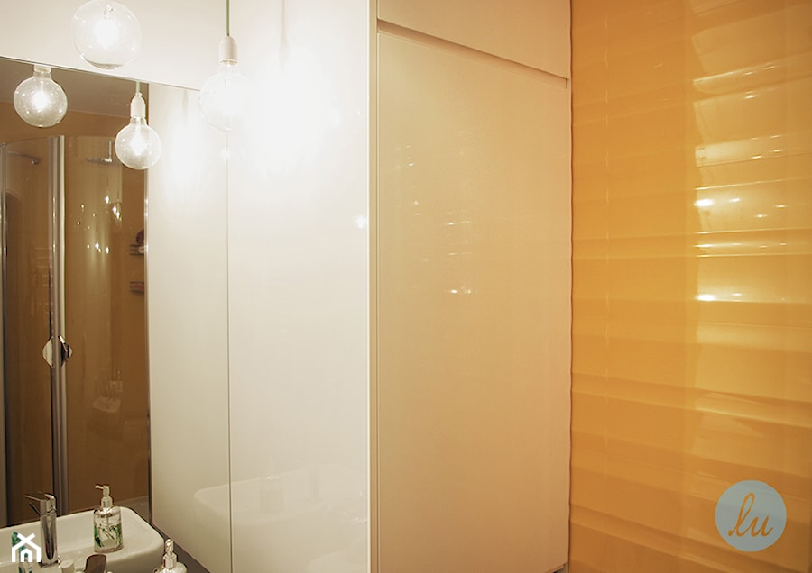 KUCHNIA I ŁAZIENKA - realizacja - Mała bez okna łazienka, styl nowoczesny - zdjęcie od LUIZA STAR