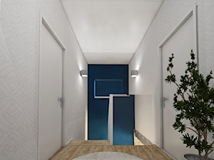 DOM NA ZŁOTNIE - Mały biały hol / przedpokój, styl nowoczesny - zdjęcie od LUIZA STAR