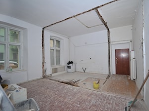 Wnętrze po usunięciu ścian. - zdjęcie od ILLUMISTUDIO