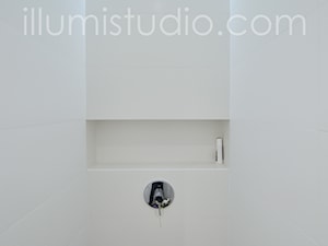 WNĘTRZA - zdjęcia z realizacji - Łazienka, styl minimalistyczny - zdjęcie od ILLUMISTUDIO
