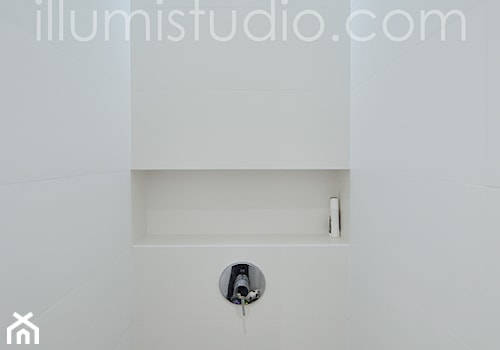 WNĘTRZA - zdjęcia z realizacji - Łazienka, styl minimalistyczny - zdjęcie od ILLUMISTUDIO