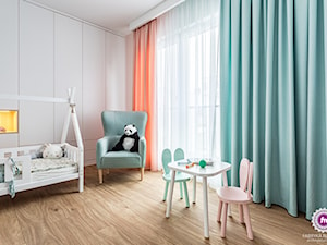 Mieszkanie z turkusem - Pokój dziecka, styl nowoczesny - zdjęcie od Fabryka Nastroju Izabela Szewc