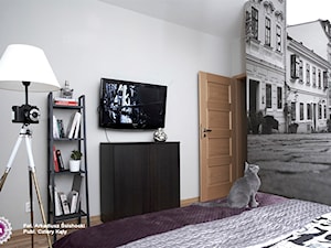 W stylu loft - Sypialnia, styl industrialny - zdjęcie od Fabryka Nastroju Izabela Szewc