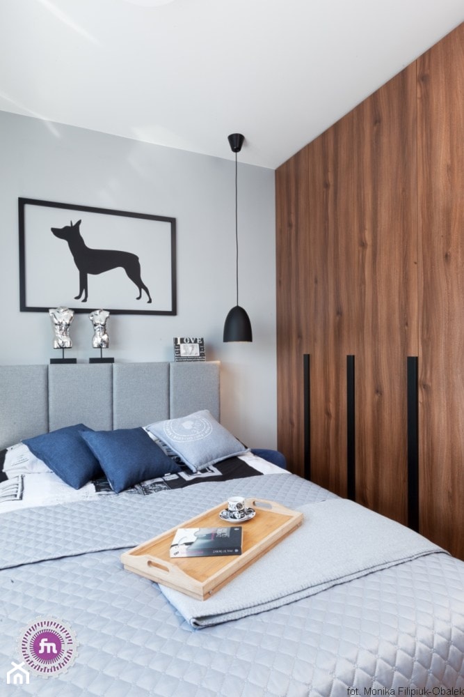 Sypialnia, styl minimalistyczny - zdjęcie od Fabryka Nastroju Izabela Szewc
