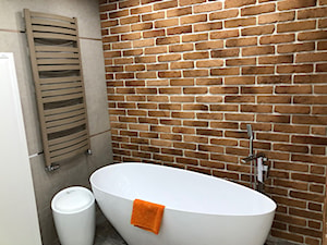 Aranżacje - Mała bez okna łazienka, styl nowoczesny - zdjęcie od Elkamino Dom