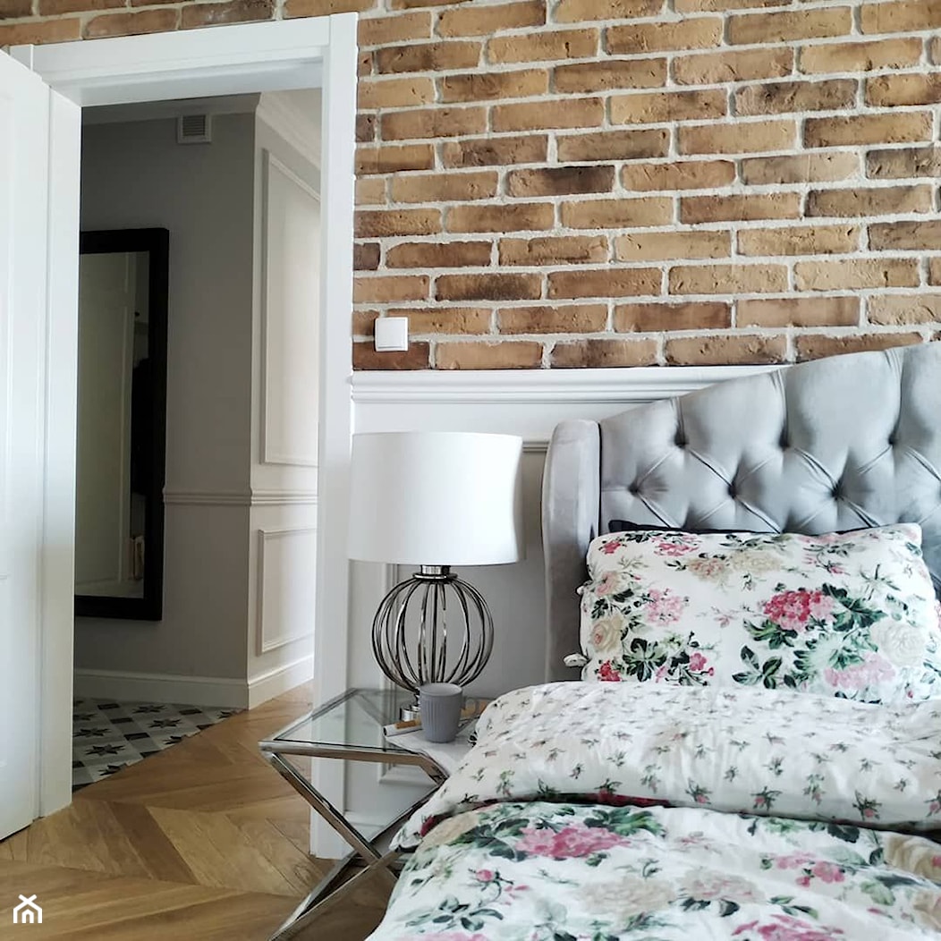 Aranżacje - Mała biała sypialnia - zdjęcie od Elkamino Dom - Homebook