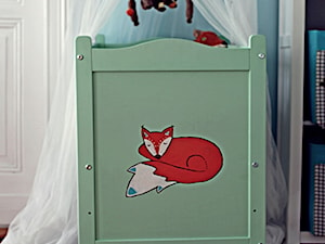 łóżeczko kołyska od lululaj lis miętowy - zdjęcie od Aleksandra Wołkowska