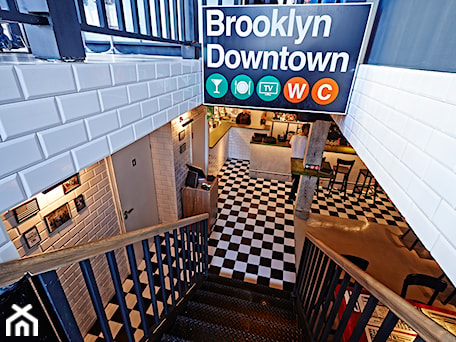 Aranżacje wnętrz - Wnętrza publiczne: Brooklyn Restaurant & Bar - A+D Retail Store Design . Przeglądaj, dodawaj i zapisuj najlepsze zdjęcia, pomysły i inspiracje designerskie. W bazie mamy już prawie milion fotografii!