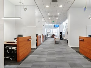 PZU- komfortowe biura obsługi klienta - zdjęcie od A+D Retail Store Design
