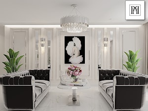 Nowoczesny salon w stylu Glamour - zdjęcie od PRIMAVERA-HOME.COM