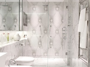 Łazienka w stylu Glamour z obrazem z mozaiki - Łazienka, styl glamour - zdjęcie od PRIMAVERA-HOME.COM