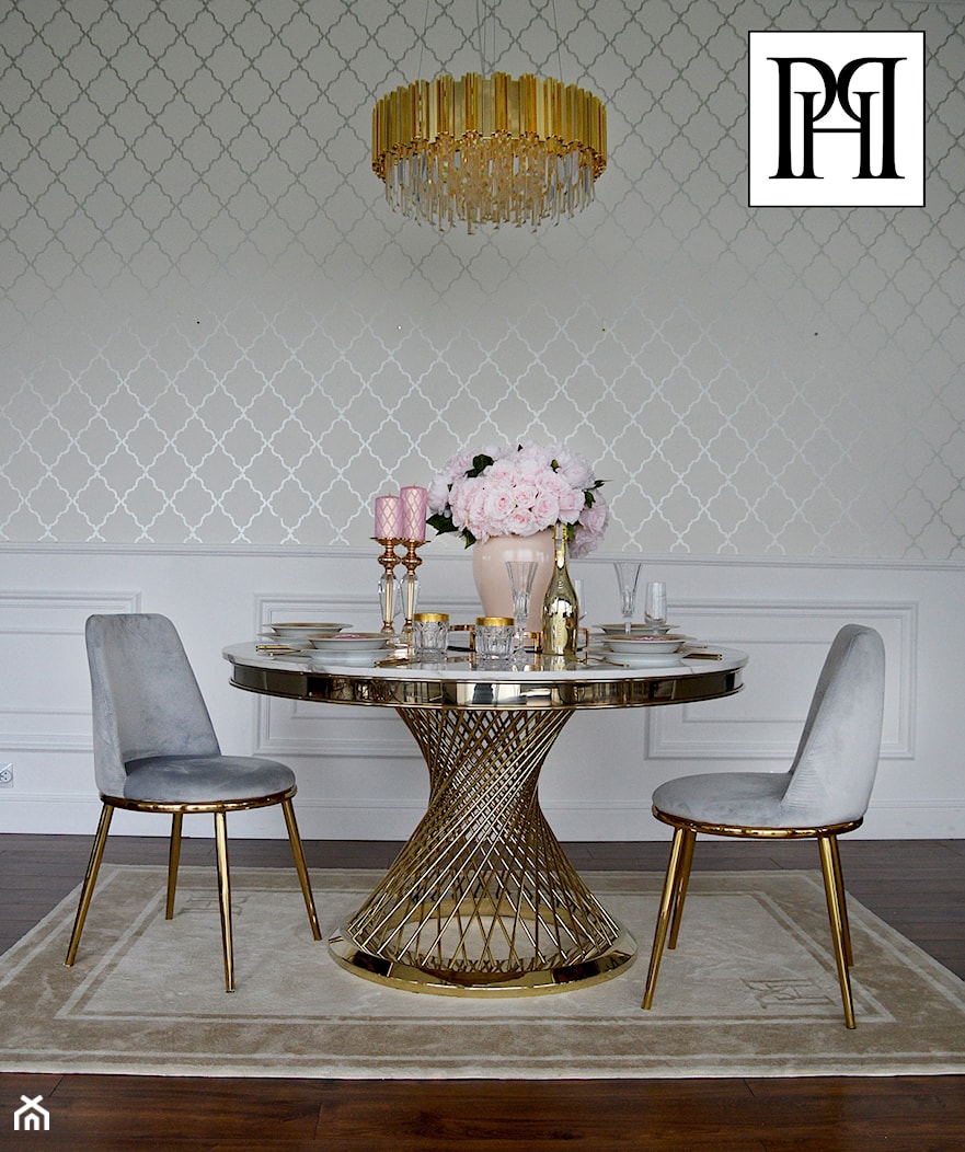 Elagancki stylowy Dywan w stylu Glamour - nowoczesne dywany - zdjęcie od PRIMAVERA-HOME.COM - Homebook