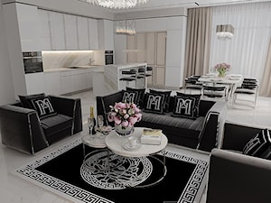 Nowoczesny salon w stylu Glamour - sofa fotel glamour - zdjęcie od PRIMAVERA-HOME.COM