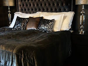 Łóżka tapicerowane w stylu nowojorskim i glamour - Sypialnia, styl glamour - zdjęcie od PRIMAVERA-HOME.COM