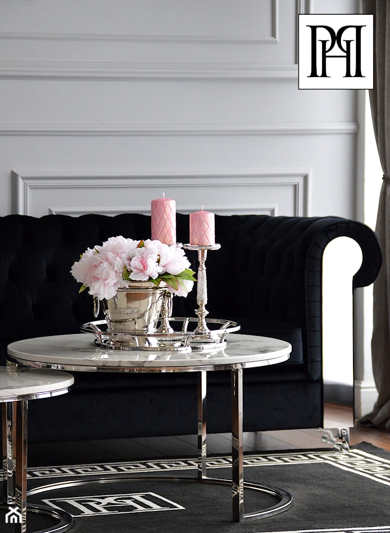 Meble tapicerowane w stylu Glamour - nowoczesna sofa - zdjęcie od PRIMAVERA-HOME.COM - Homebook