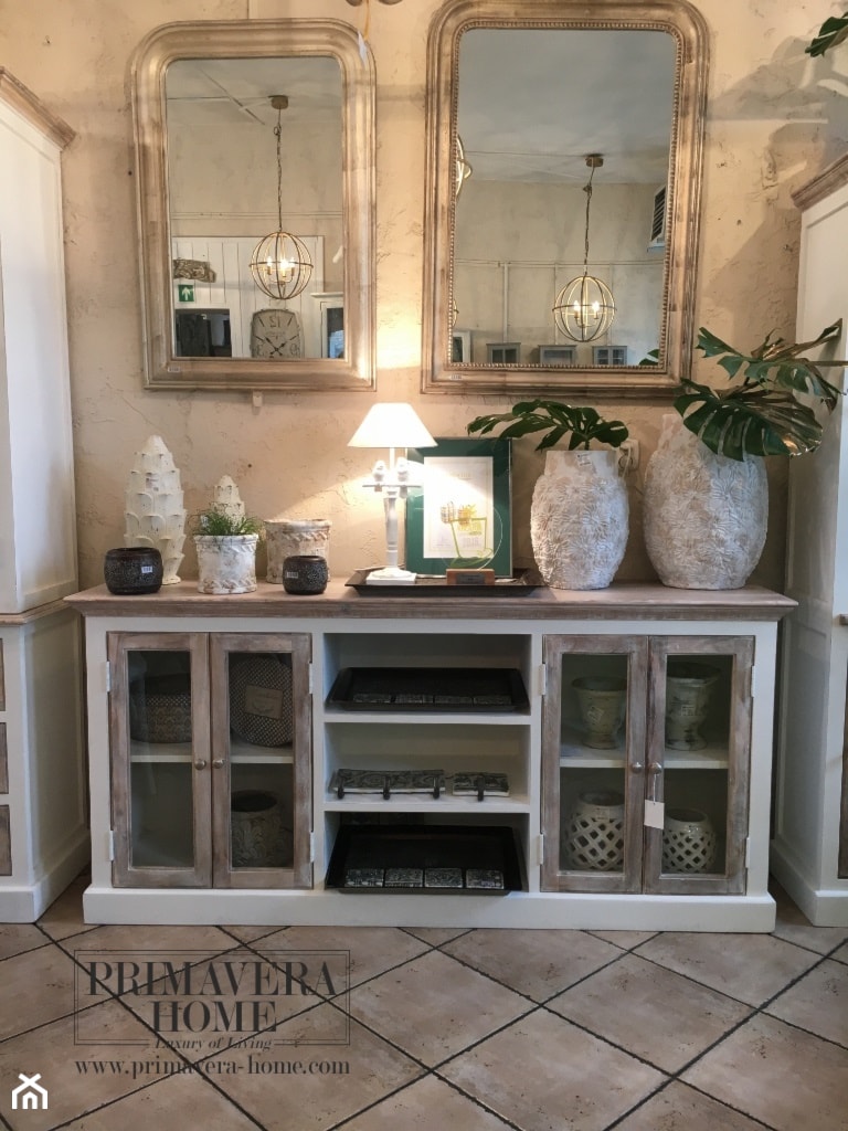 Wnętrza w stulu PROWANSALSKIM I SHABBY CHIC - Mały szary salon, styl prowansalski - zdjęcie od PRIMAVERA-HOME.COM