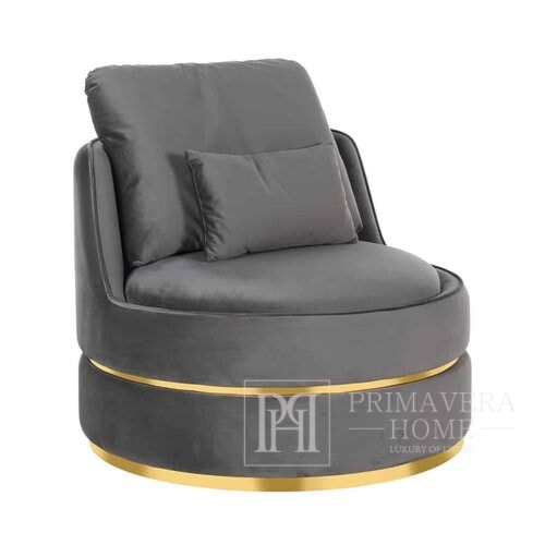 Nowoczesny fotel w stylu Glamour - zdjęcie od PRIMAVERA-HOME.COM