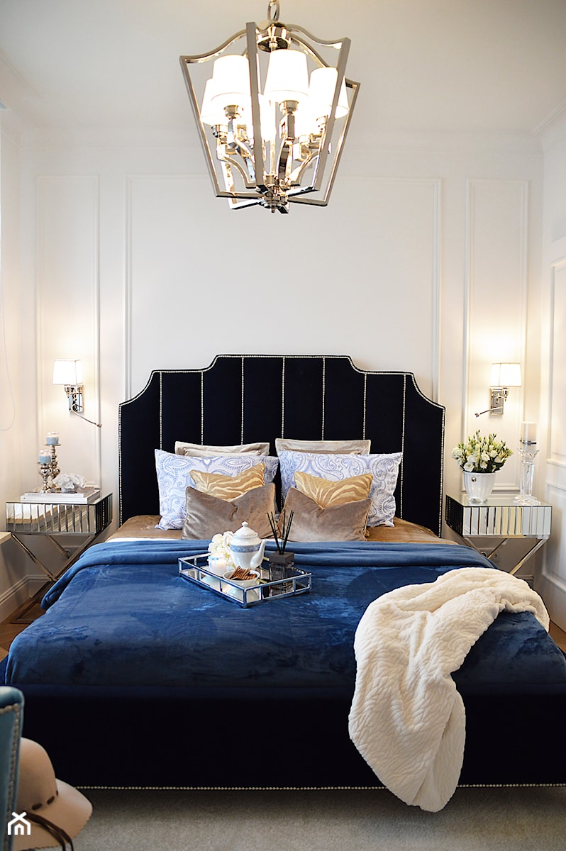 Sypialnia w stylu nowojorskim. - zdjęcie od PRIMAVERA-HOME.COM