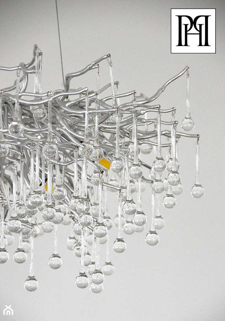 Oświetlenie - kryształowy elegancki żyrandol w stylu Glamour - zdjęcie od PRIMAVERA-HOME.COM - Homebook
