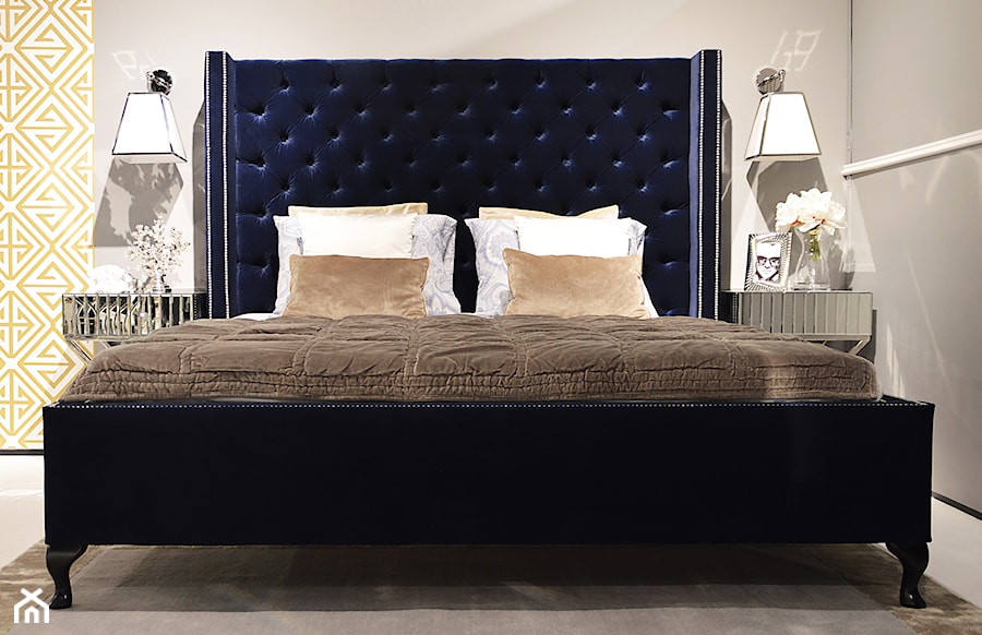 Łóżko sypialniane glamour - zdjęcie od PRIMAVERA-HOME.COM