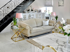 Nasze Realizacje - mieszkanie w stylu glamour - zdjęcie od PRIMAVERA-HOME.COM