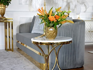 Nowoczesne krzesło glamour - sypialnia salon w stylu glamour - zdjęcie od PRIMAVERA-HOME.COM