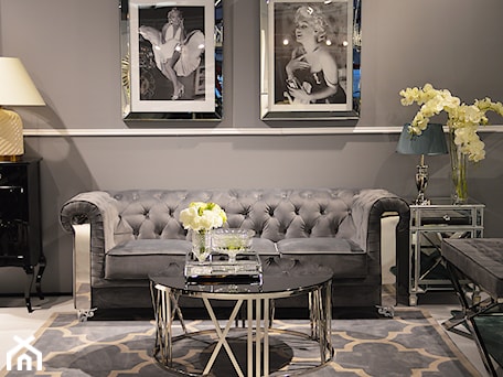 Aranżacje wnętrz - Salon: Sofa w stylu glamour - PRIMAVERA-HOME.COM. Przeglądaj, dodawaj i zapisuj najlepsze zdjęcia, pomysły i inspiracje designerskie. W bazie mamy już prawie milion fotografii!