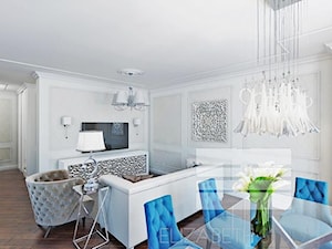 Wnętrza w stylu Modern Classic - Salon, styl glamour - zdjęcie od PRIMAVERA-HOME.COM
