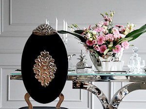 Elegancka nowoczesna jadalnia w stylu Glamour - Jadalnia - zdjęcie od PRIMAVERA-HOME.COM